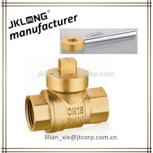 brass magnetic lockable ball valve with key